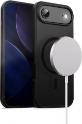 Hybrid Frost Mag Cover – MagSafe tok iPhone Air-hoz, fekete