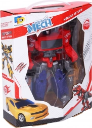 Összehajtható autórobot játék 18 cm