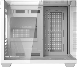 Darkflash TH285M fehér számítógépház