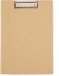 A4 laminált dupla írótábla Kraft nature