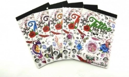 Ideiglenes tetoválások tömbben – 280 db, vegyes motívumok