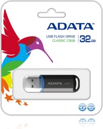 ADATA fekete USB flash meghajtó 32 GB