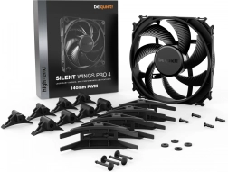 be quiet! Silent Wings Pro 4 140 mm PWM – halk és nagy teljesítményű ventilátor