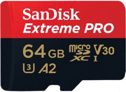 SanDisk Karta Extreme Pro microSDXC 64GB