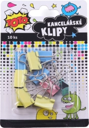 Irodai gemkapcsok 19 mm, 10 db-os készlet