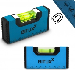 Mágneses mini vízmérték Bituxx 10 cm
