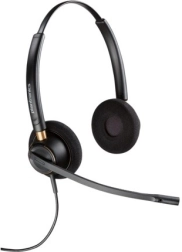 Poly EncorePro 520 binaurális headset Quick Disconnect (QD) csatlakozóval