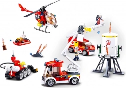 Sluban Tűzoltó Készlet Építőkészlet