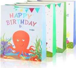 Ajándéktáska állatokkal 24 cm x 18 cm