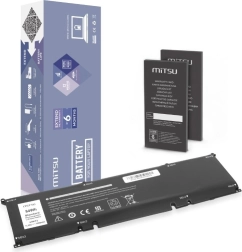 Mitsu akkumulátor Dell Alienware M15/M17 R3–R4, Precision 5550 és XPS 15 9500/9510 notebookokhoz (69 Wh, 11,55 V)