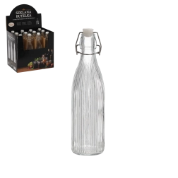 550 ml-es kerek palack mechanikus csatos záróelemmel