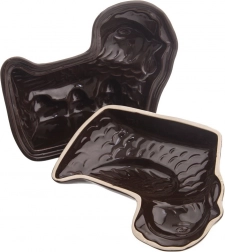 Kerámia sütőforma csibe