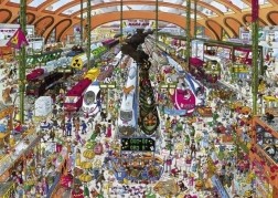 Heye puzzle vasútállomás 2000 darab