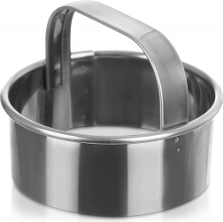 Rozsdamentes süti-, derelye- és fánkszaggató 6 cm