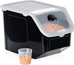 12 l-es gyümölcs- és zöldségtartó doboz fedéllel