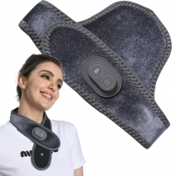 Fűtött masszázspánt nyakhoz és vállhoz USB