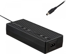 AKYGA töltő elektromos kerékpárokhoz és rollerekhez, 42 V / 2 A, 84 W, 5,5 × 2,1 mm csatlakozó, 1 m kábel
