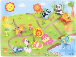 Fa állatos labirintus