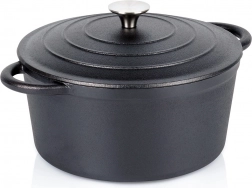 Öntöttvas lábas fedővel CAST LINE 24 cm, 3,9 l