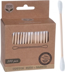 Lebomló bambusz kozmetikai pálcikák 200 db