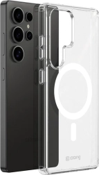 Kryt Crystal Shield Magnetic Samsung Galaxy S25 Ultra MagSafe átlátszó
