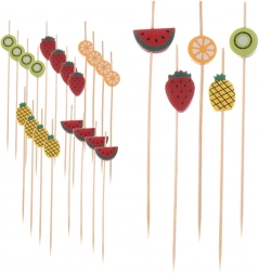 Bambusz koktélpálcikák falatkákhoz 12 cm, 20 db