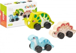 Vidám dinoszauruszok – 3 részes fa készlet