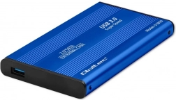 Külső tok HDD/SSD-re 2.5" SATA3 USB 3.0 Kék