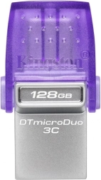 Kingston DataTraveler microDuo 3C 128 GB pendrive (USB‑A/USB‑C)