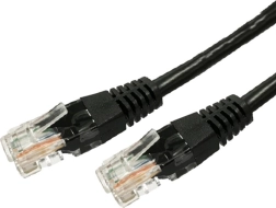 Patchcord RJ45 UTP 10m fekete