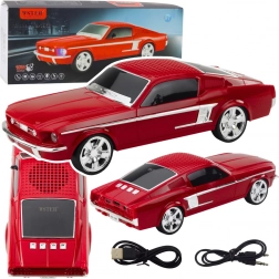 Vezeték nélküli WSTER autóformájú hangszóró LED fényekkel