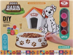 Kerámia festhető kutyatál