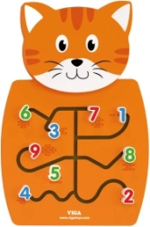 Fa számolótábla Macska VIGA