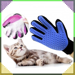 Masszázs- és szőrkiszedő kesztyű kutyáknak és macskáknak