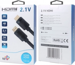 Prémium HDMI 2.1 kábel 3 m 8K játékosoknak