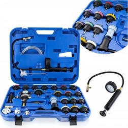 Hűtőrendszer tömítettségvizsgáló – 28 részes készlet