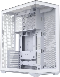 Modecom Volcano Space XL fehér full tower PC ház edzett üveggel