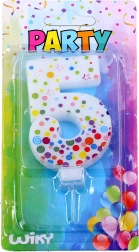 Partigyertya 5-ös szám pöttyökkel