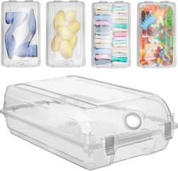 Zárható átlátszó cipősdoboz 33 × 19 × 10 cm