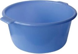 Műanyag mosótál 12 l, átmérő 36 cm – vegyes színek