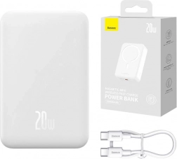 Powerbank Baseus Magnetic Mini 20000mAh fehér
