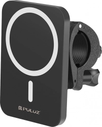 Puluz mágneses telefontartó és töltő (fekete)