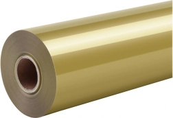 HTVRONT Pure termotranszfer fólia arany 30,5 cm × 1,8 m
