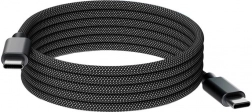 Choetech mágneses USB-C – USB-C kábel, 240 W PD, 1,2 m, fekete