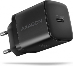 AXAGON 20W USB‑C PD hálózati töltő, fekete