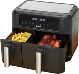 Forrólevegős Air Fryer 9,5 l dupla kosárral
