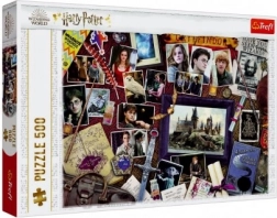 Puzzle Harry Potter 500 darabos Roxforti Emlékek Trefl