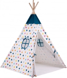 Bigjigs Toys gyerek tipi színes mintával, FSC-fából