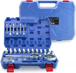 Első kerékcsapágy- és agylisztoló készlet, 31 darab