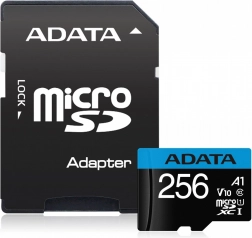 microSD Premier 256GB memóriakártya adapterrel